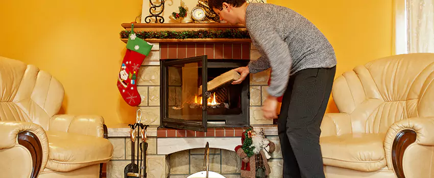 Gas to Wood-Burning Fireplace Conversion Services in Belvidere, Illinois