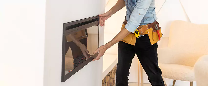 Metal Fireplace Installation in Belvidere, Illinois