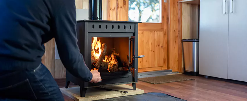 Open Hearth Wood Fireplace Installation in Belvidere, IL