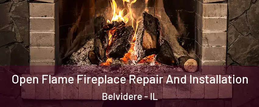  Open Flame Fireplace Repair And Installation Belvidere - IL